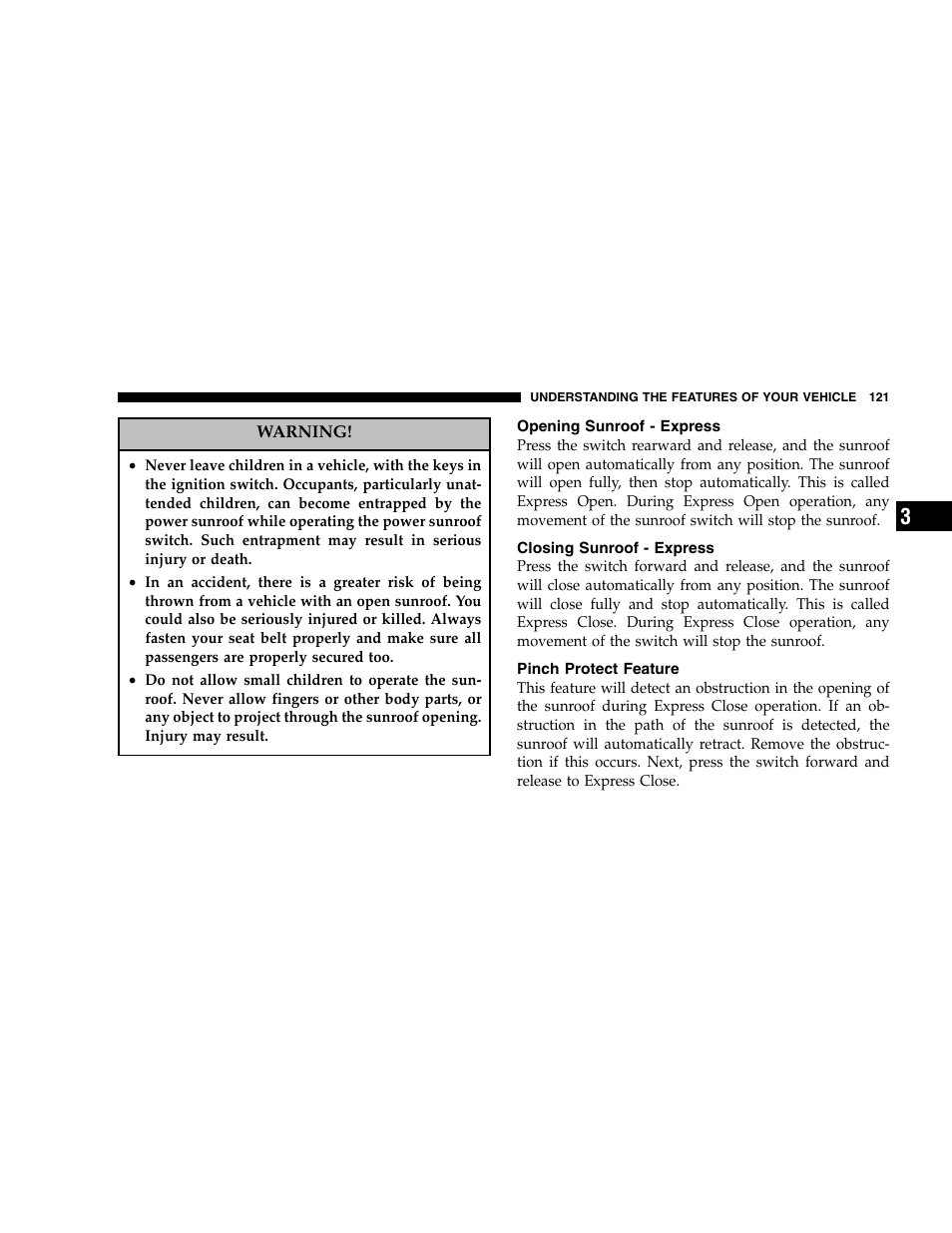 Chrysler 2005 300 SRT8 User Manual | Page 121 / 320