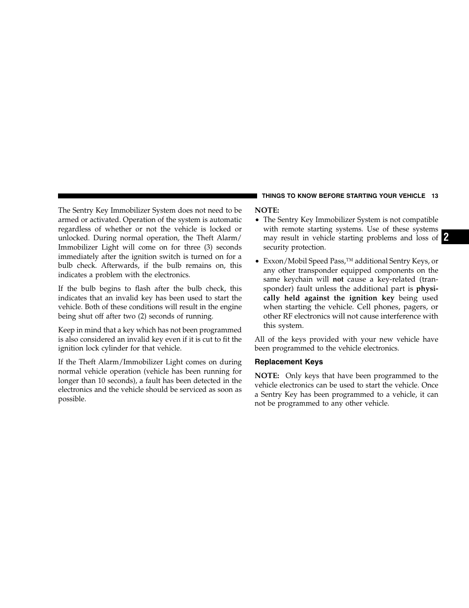 Chrysler 2005 300 SRT8 User Manual | Page 13 / 320