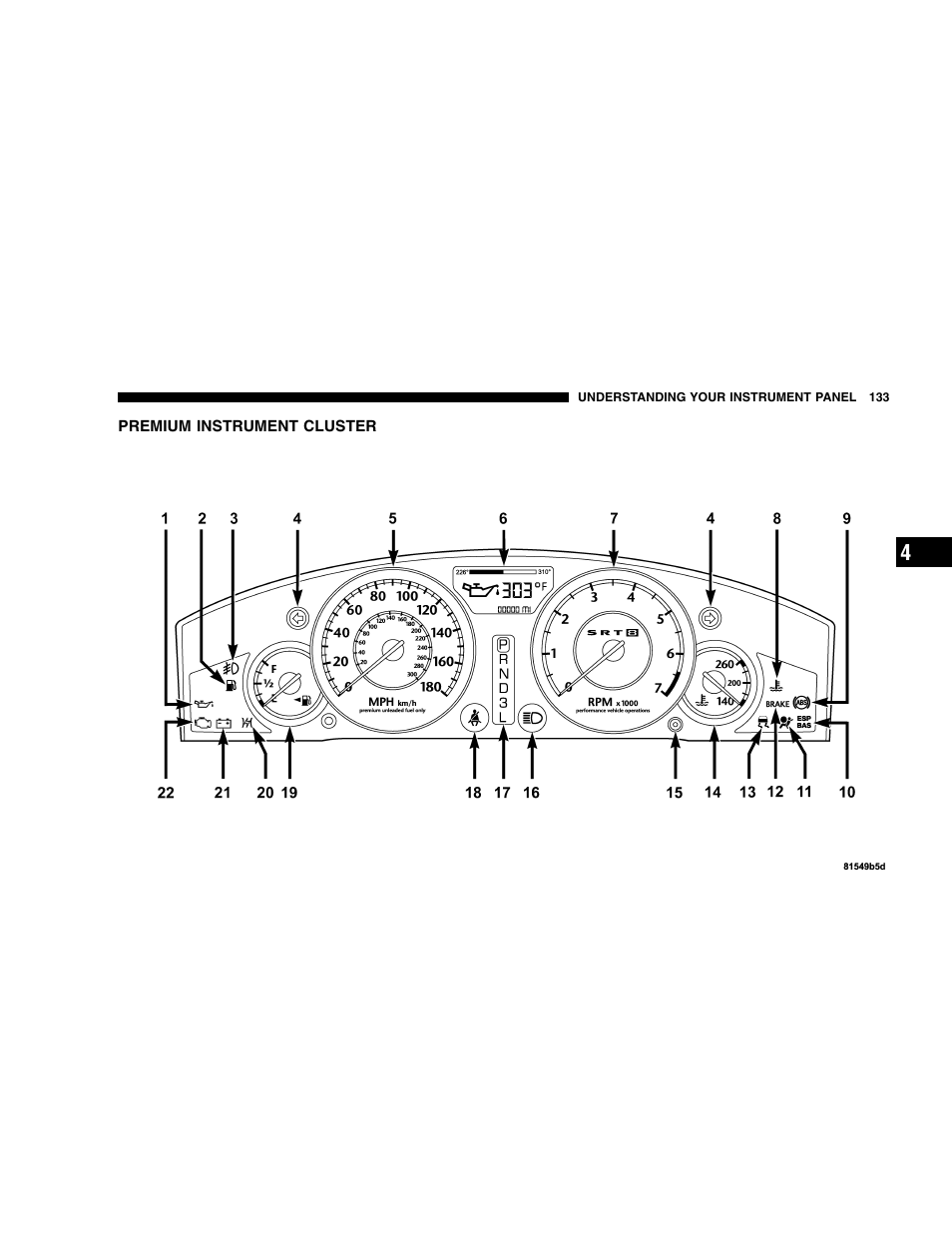 Chrysler 2005 300 SRT8 User Manual | Page 133 / 320