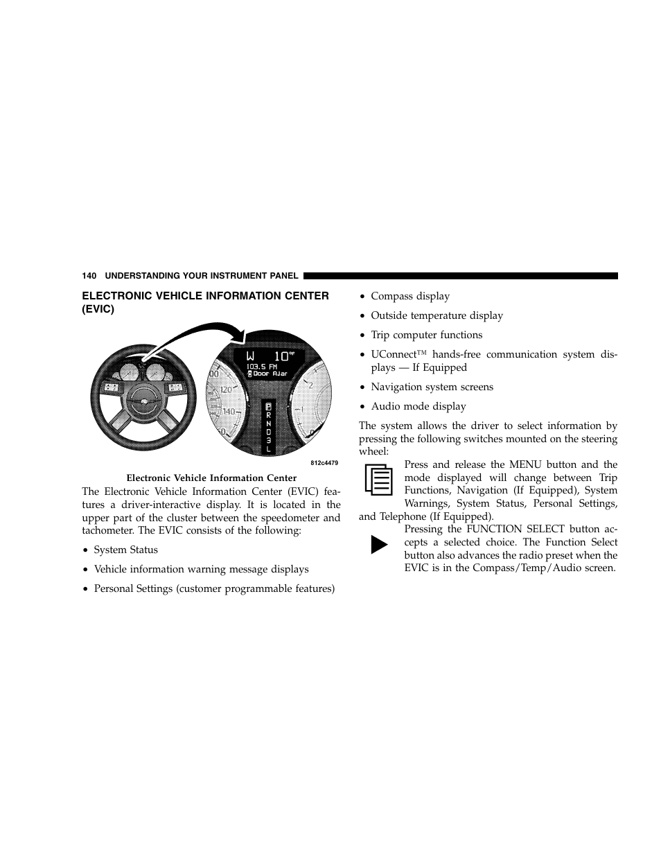 Chrysler 2005 300 SRT8 User Manual | Page 140 / 320