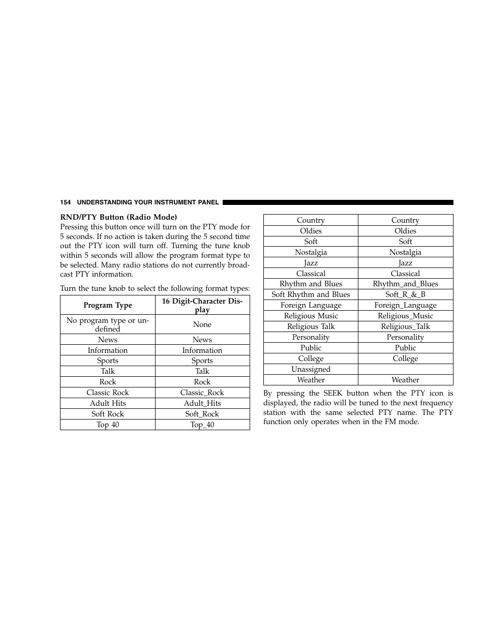 Chrysler 2005 300 SRT8 User Manual | Page 154 / 320