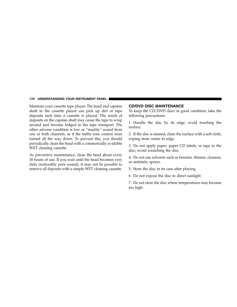 Chrysler 2005 300 SRT8 User Manual | Page 170 / 320