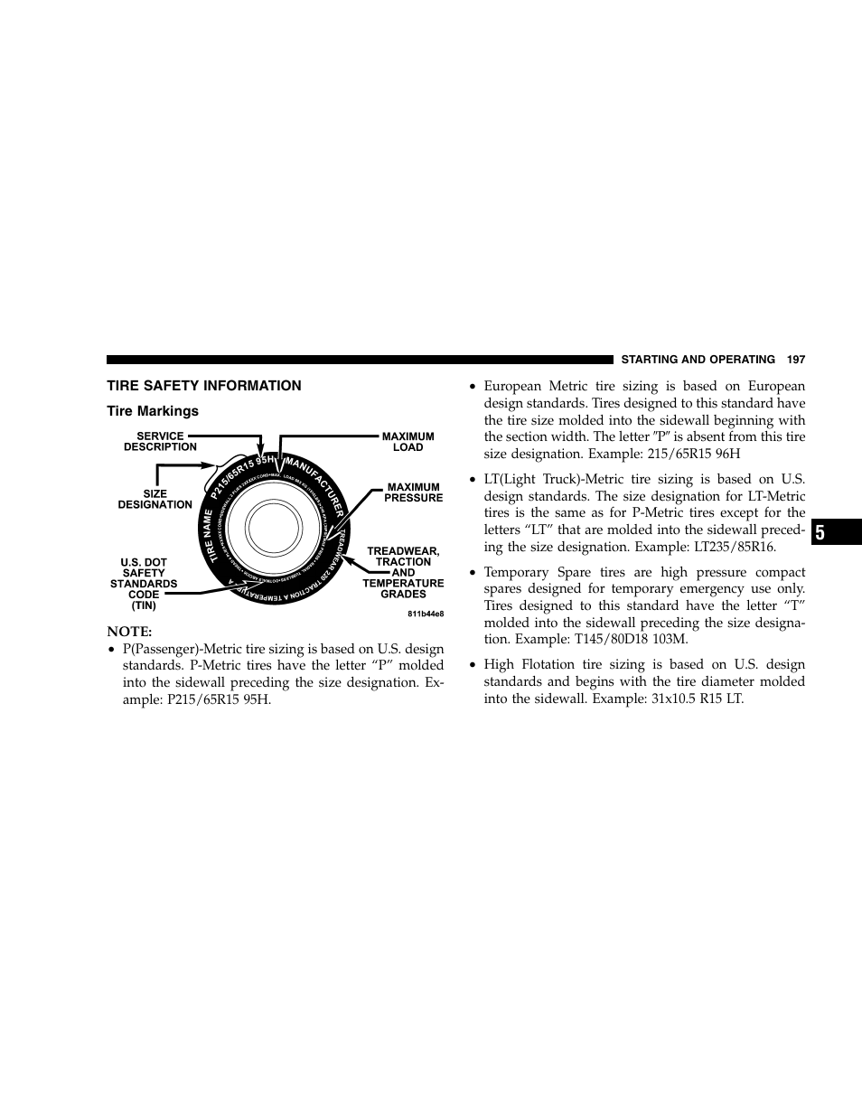 Chrysler 2005 300 SRT8 User Manual | Page 197 / 320