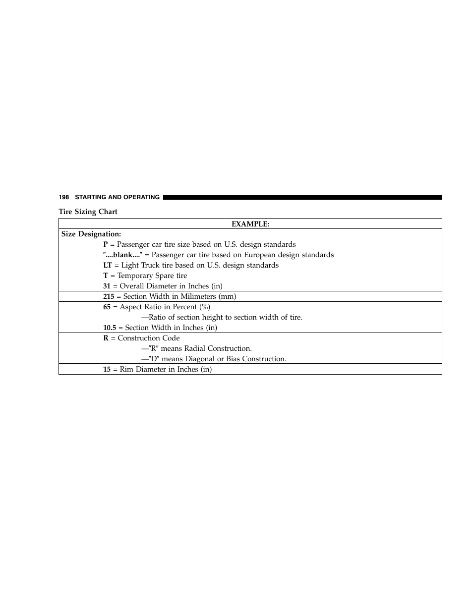 Chrysler 2005 300 SRT8 User Manual | Page 198 / 320