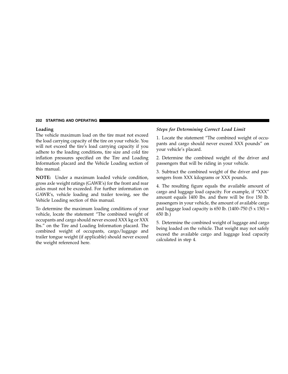 Chrysler 2005 300 SRT8 User Manual | Page 202 / 320