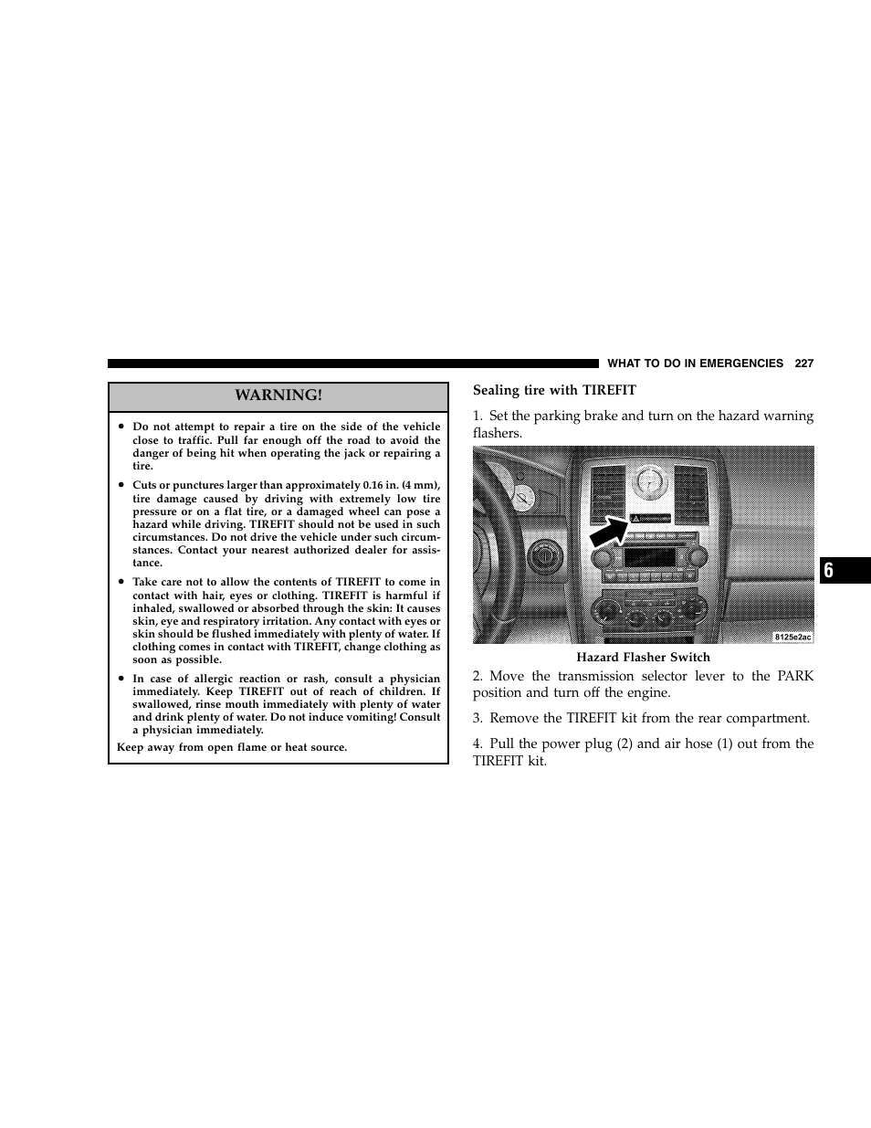 Chrysler 2005 300 SRT8 User Manual | Page 227 / 320