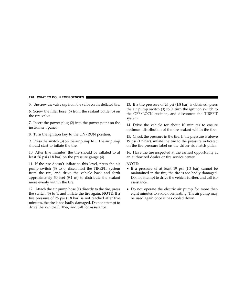 Chrysler 2005 300 SRT8 User Manual | Page 228 / 320