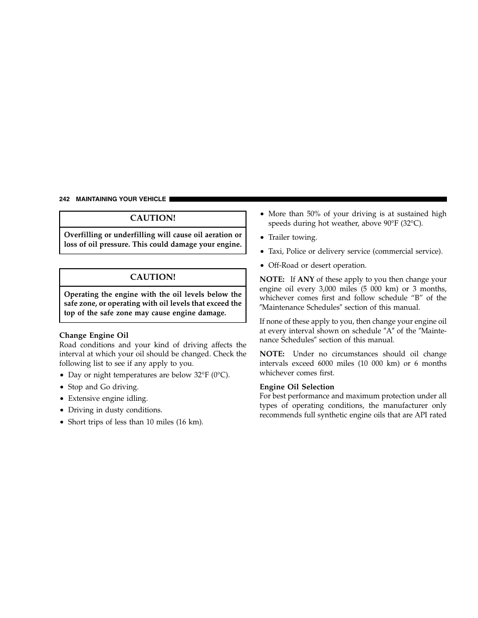 Chrysler 2005 300 SRT8 User Manual | Page 242 / 320