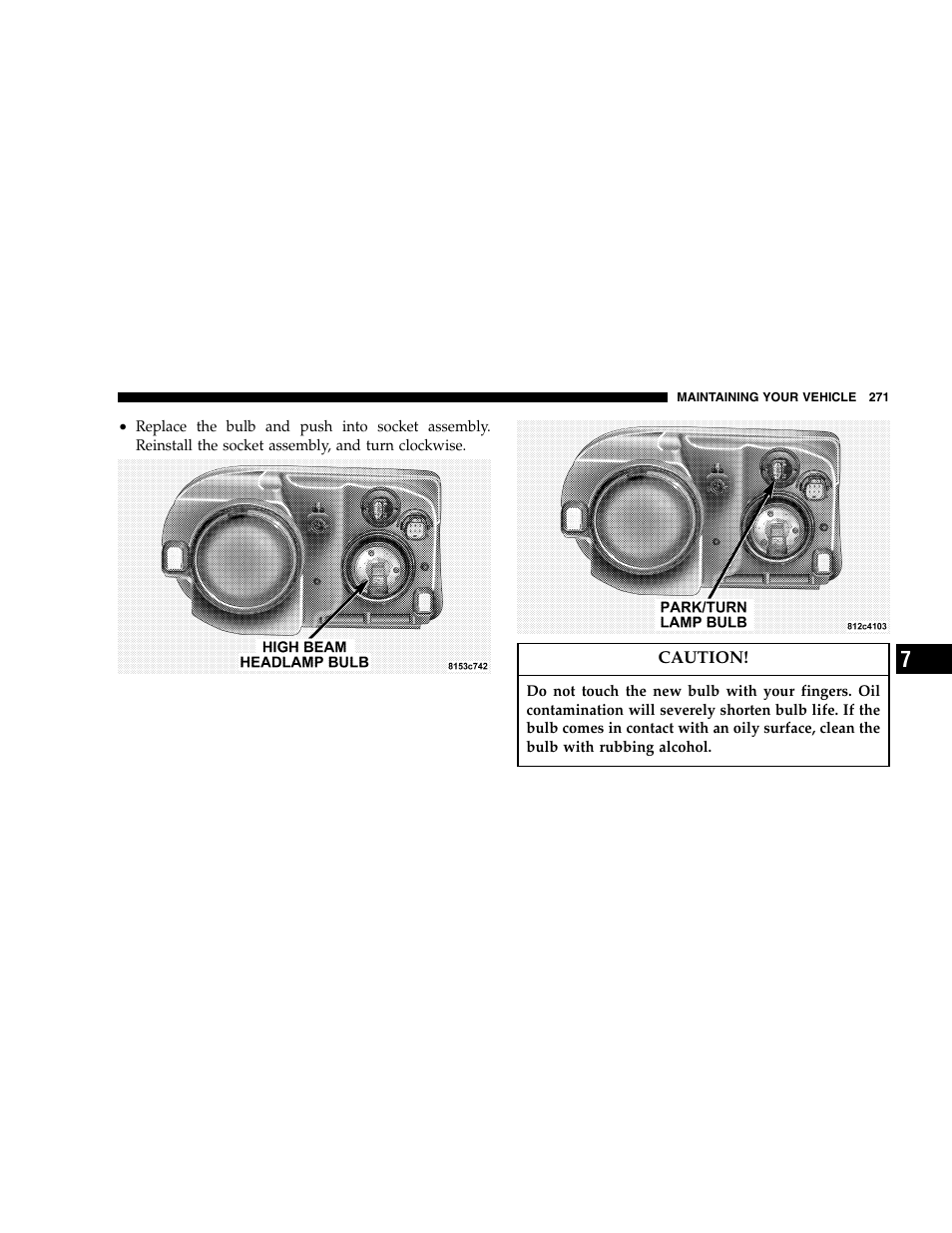 Chrysler 2005 300 SRT8 User Manual | Page 271 / 320