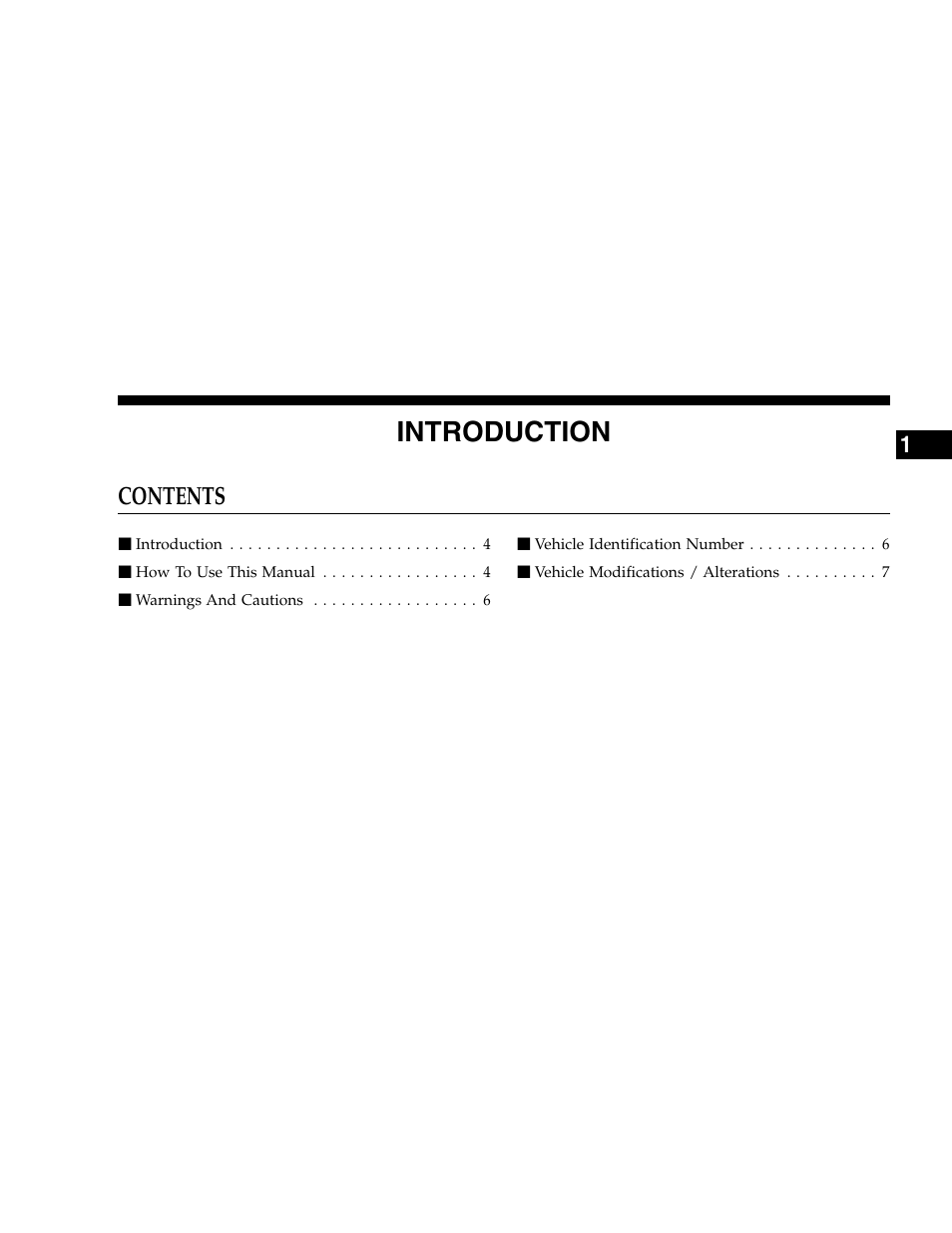 Chrysler 2005 300 SRT8 User Manual | Page 3 / 320