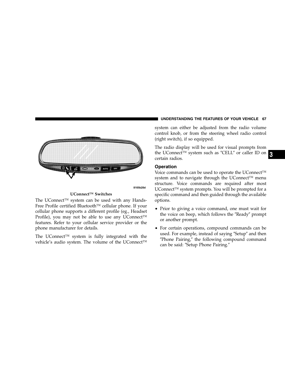 Chrysler 2005 300 SRT8 User Manual | Page 67 / 320