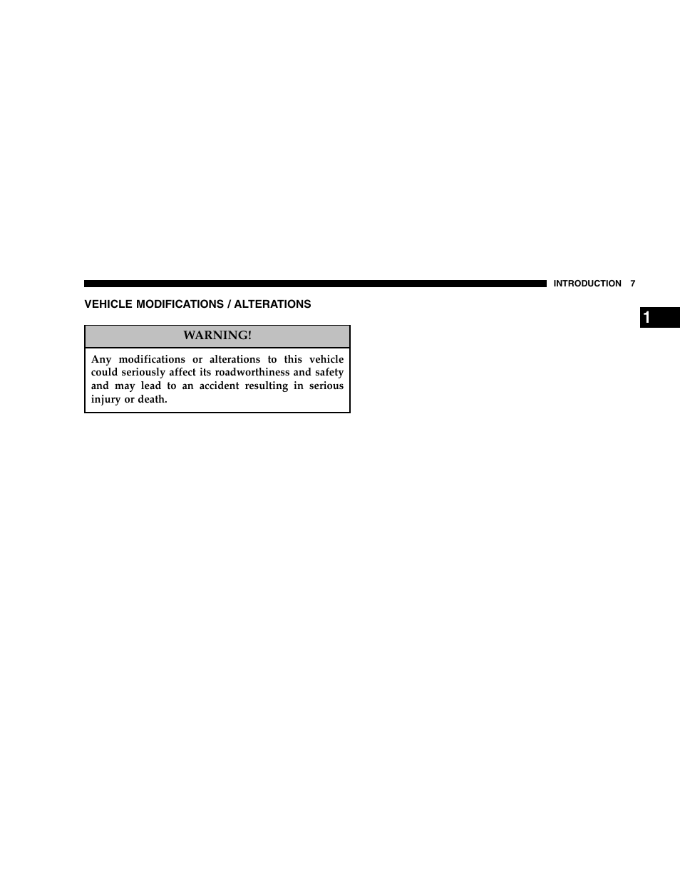 Chrysler 2005 300 SRT8 User Manual | Page 7 / 320