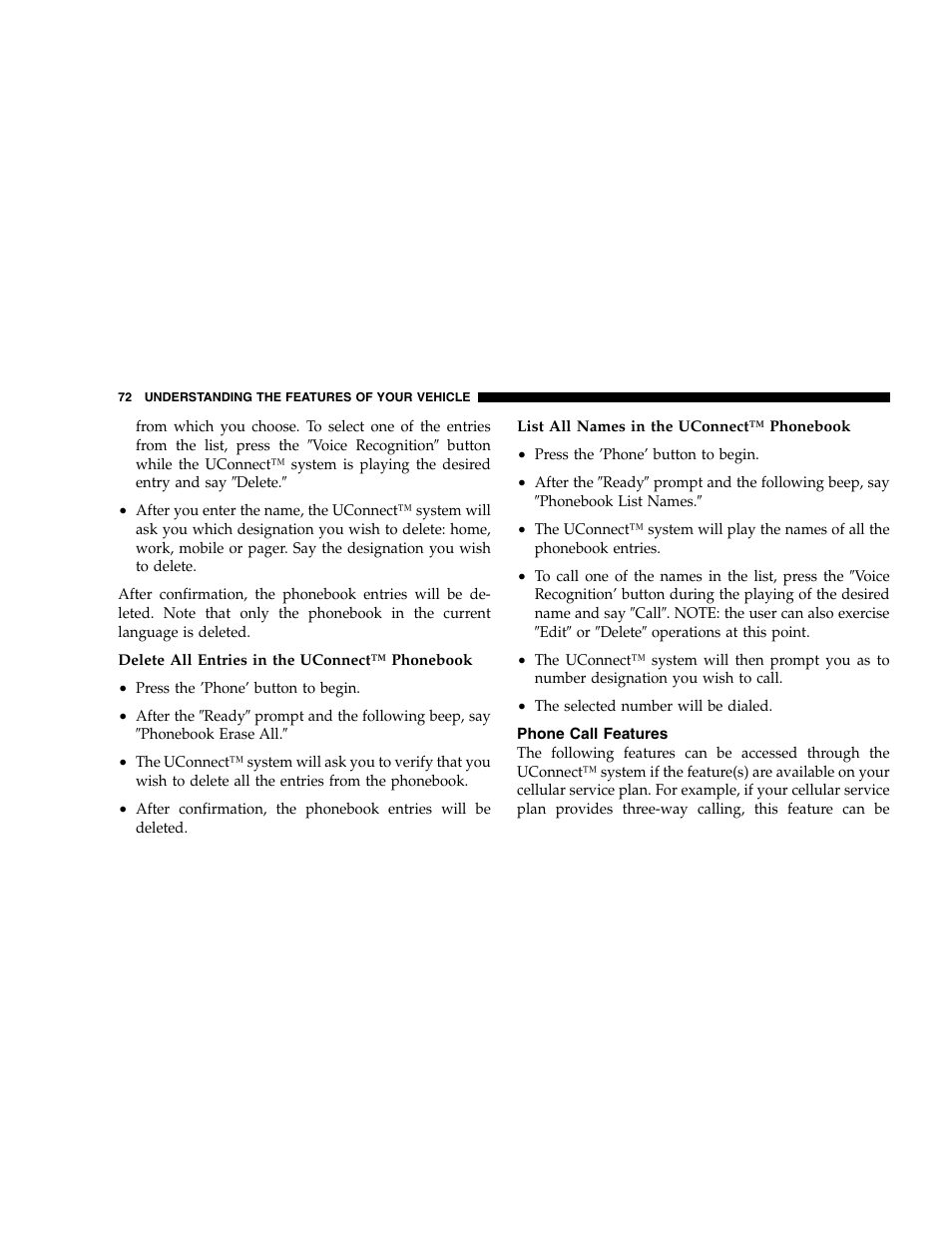Chrysler 2005 300 SRT8 User Manual | Page 72 / 320