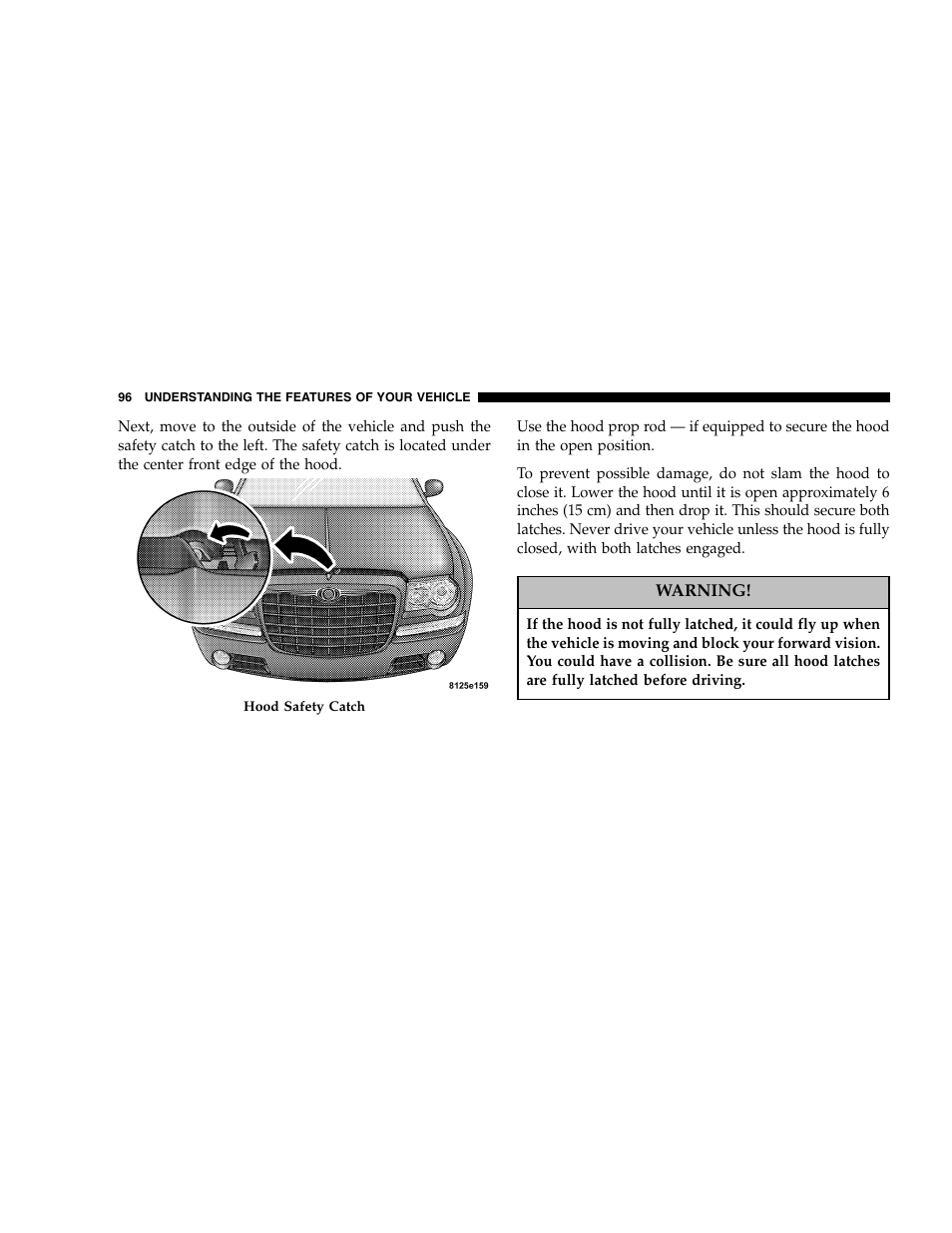 Chrysler 2005 300 SRT8 User Manual | Page 96 / 320