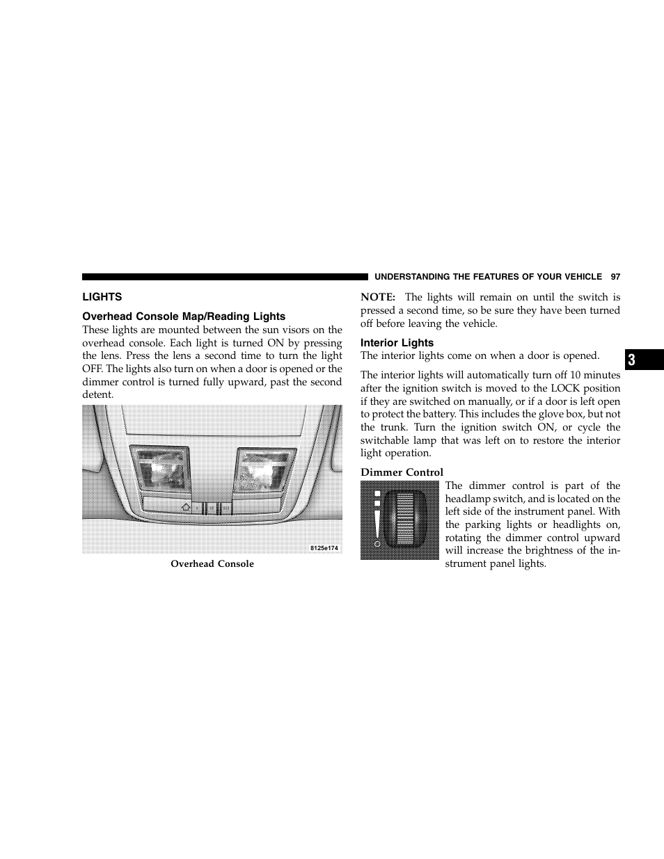 Chrysler 2005 300 SRT8 User Manual | Page 97 / 320