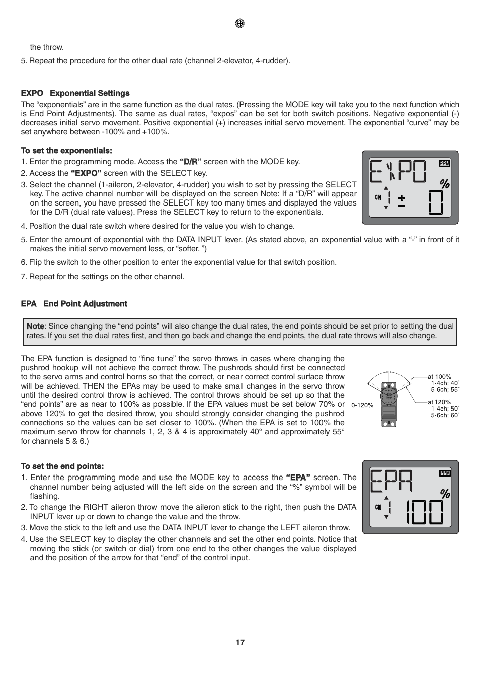 Futaba 6EXP User Manual | Page 17 / 37