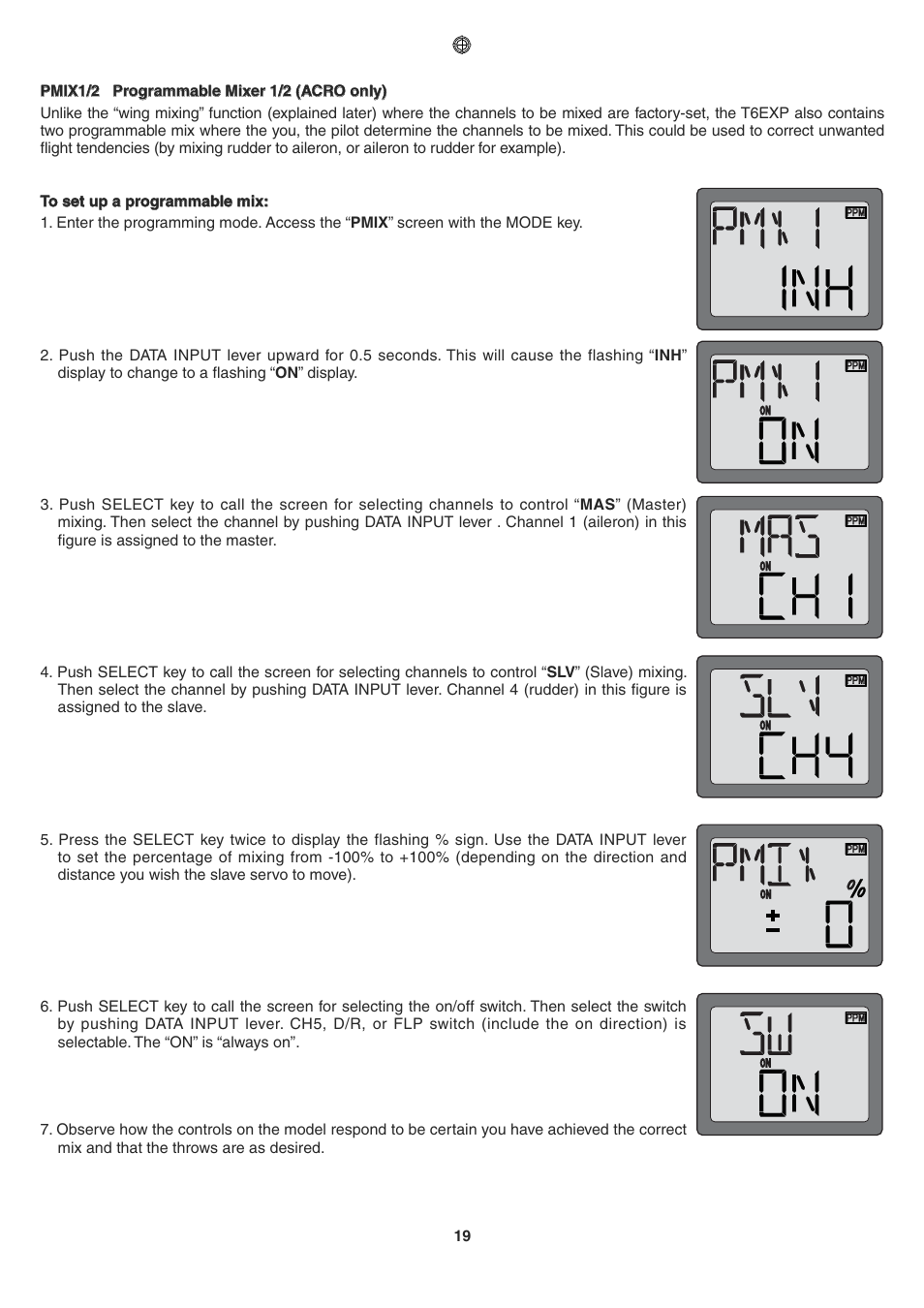 Futaba 6EXP User Manual | Page 19 / 37