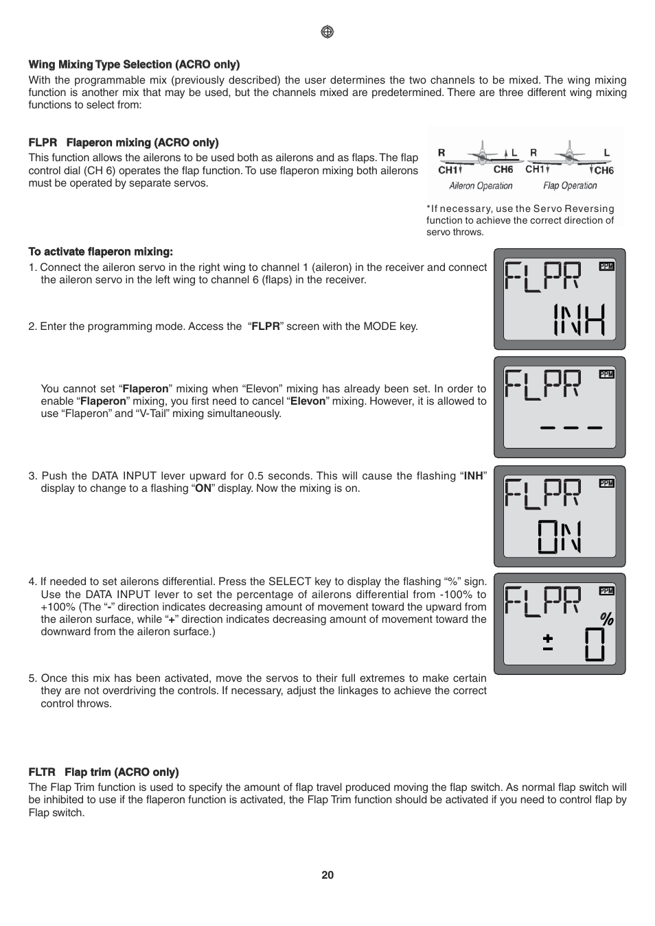 Futaba 6EXP User Manual | Page 20 / 37