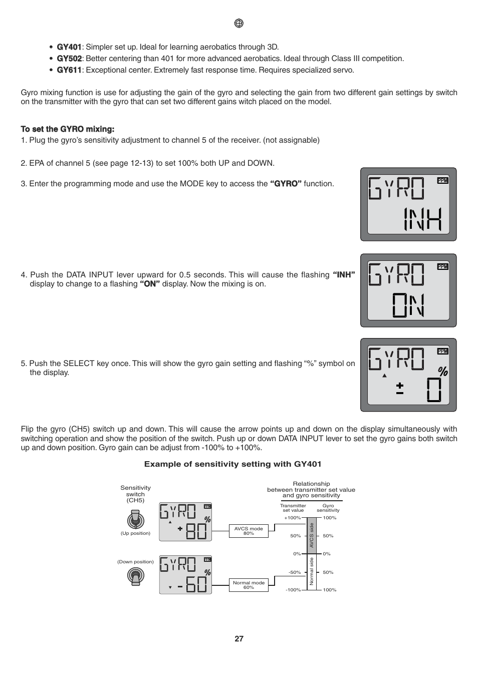 Xample | Futaba 6EXP User Manual | Page 27 / 37