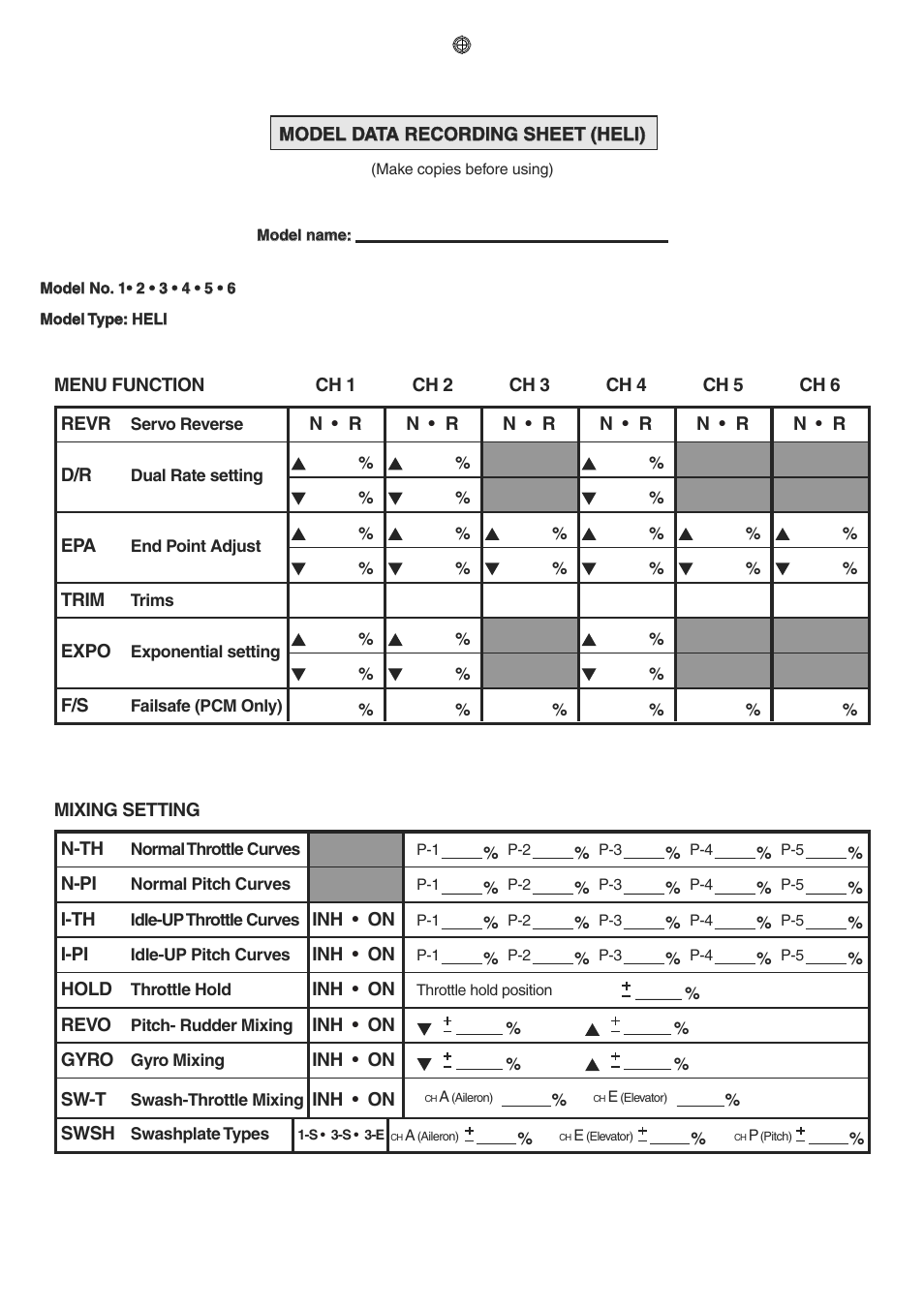 Futaba 6EXP User Manual | Page 37 / 37