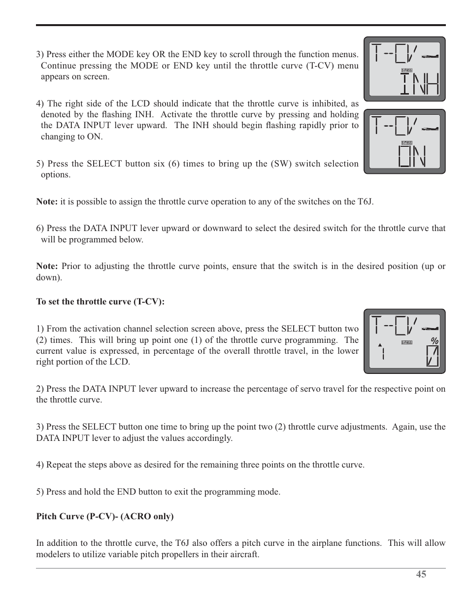 Futaba 6J 2.4GHz User Manual | Page 45 / 94