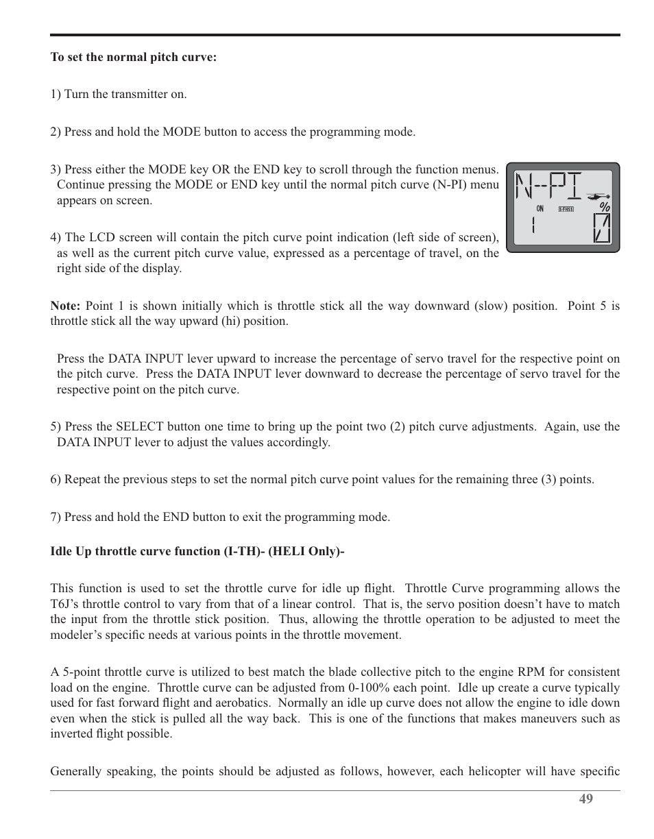 Futaba 6J 2.4GHz User Manual | Page 49 / 94