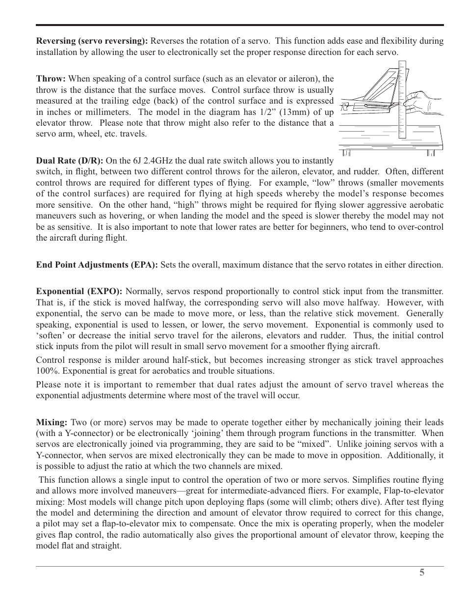 Futaba 6J 2.4GHz User Manual | Page 5 / 94