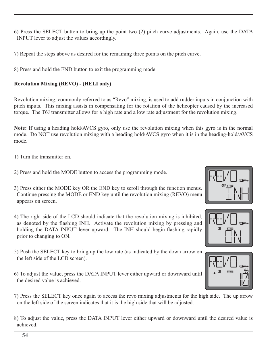 Futaba 6J 2.4GHz User Manual | Page 54 / 94