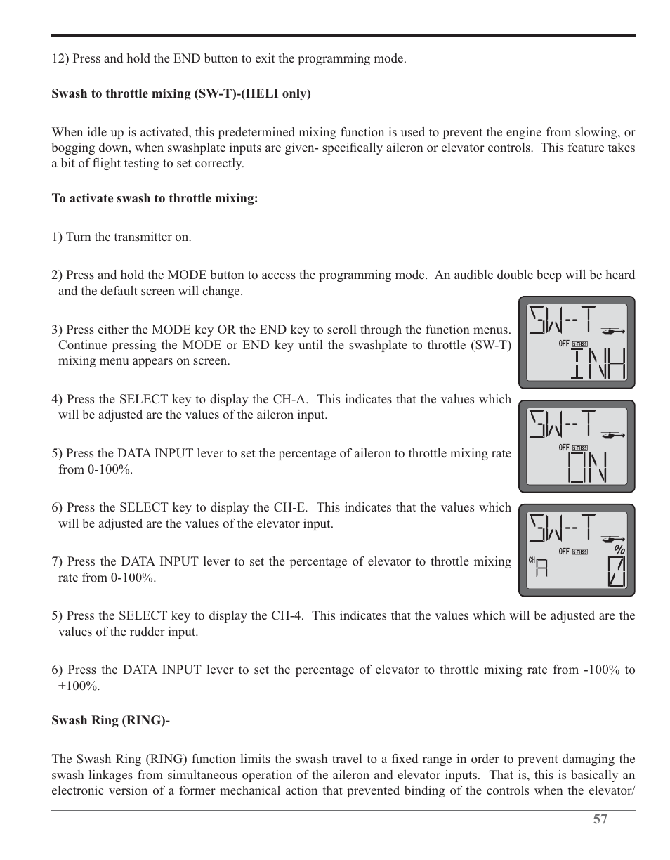 Futaba 6J 2.4GHz User Manual | Page 57 / 94