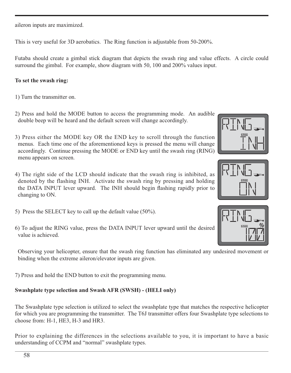 Futaba 6J 2.4GHz User Manual | Page 58 / 94