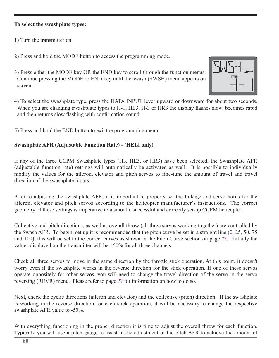 Futaba 6J 2.4GHz User Manual | Page 60 / 94