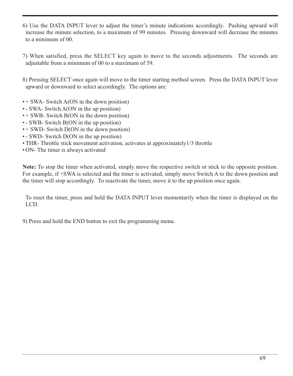 Futaba 6J 2.4GHz User Manual | Page 69 / 94