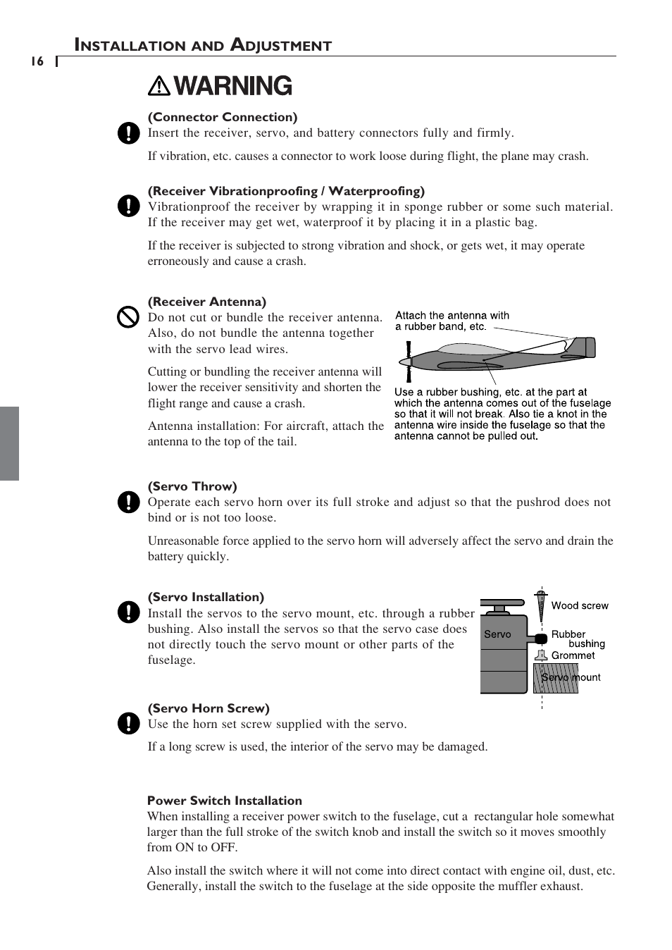 Futaba 6YF User Manual | Page 15 / 22