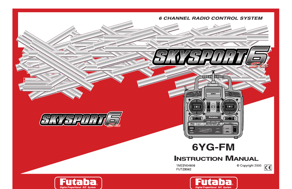 Futaba 6YG User Manual | 23 pages