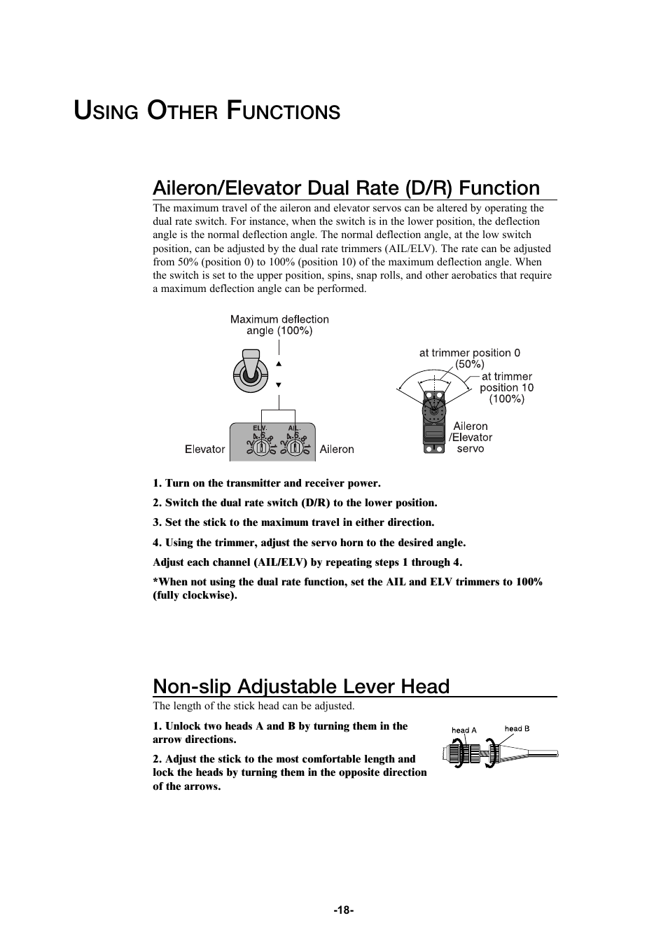 Futaba 6YG User Manual | Page 18 / 23