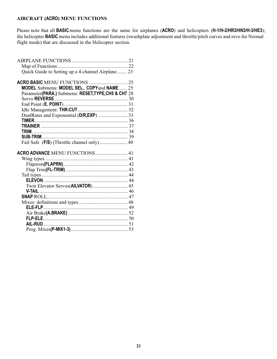 Futaba 7C 2.4GHz User Manual | Page 21 / 86