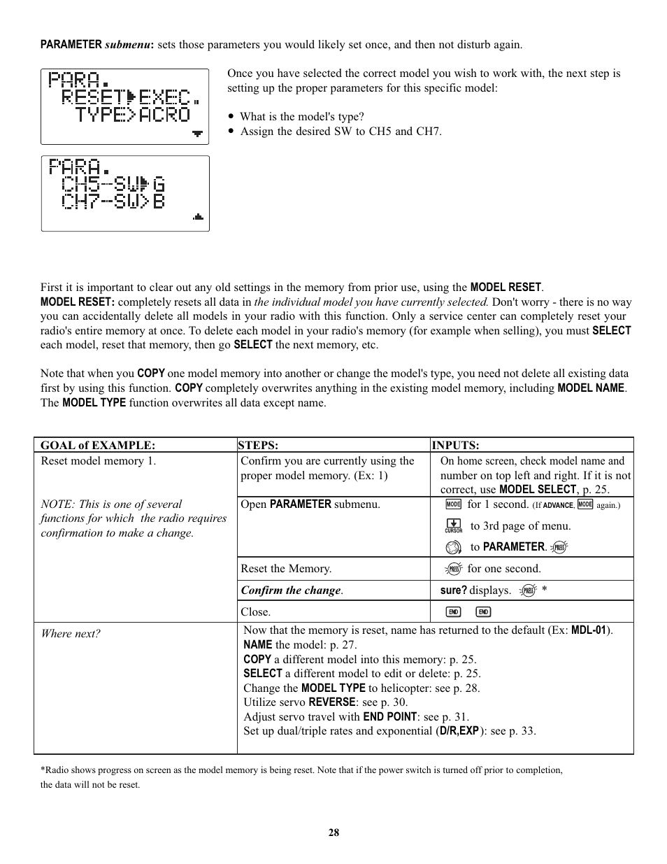 Futaba 7C 2.4GHz User Manual | Page 28 / 86