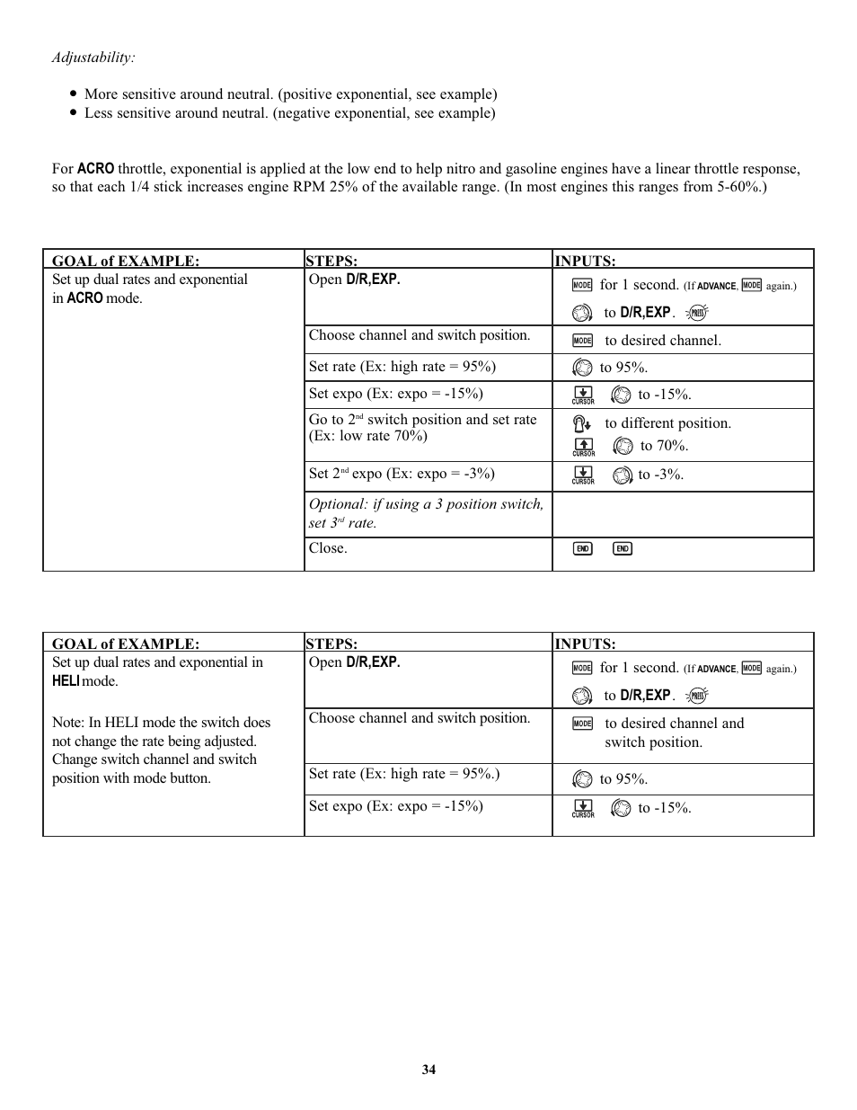 Futaba 7C 2.4GHz User Manual | Page 34 / 86