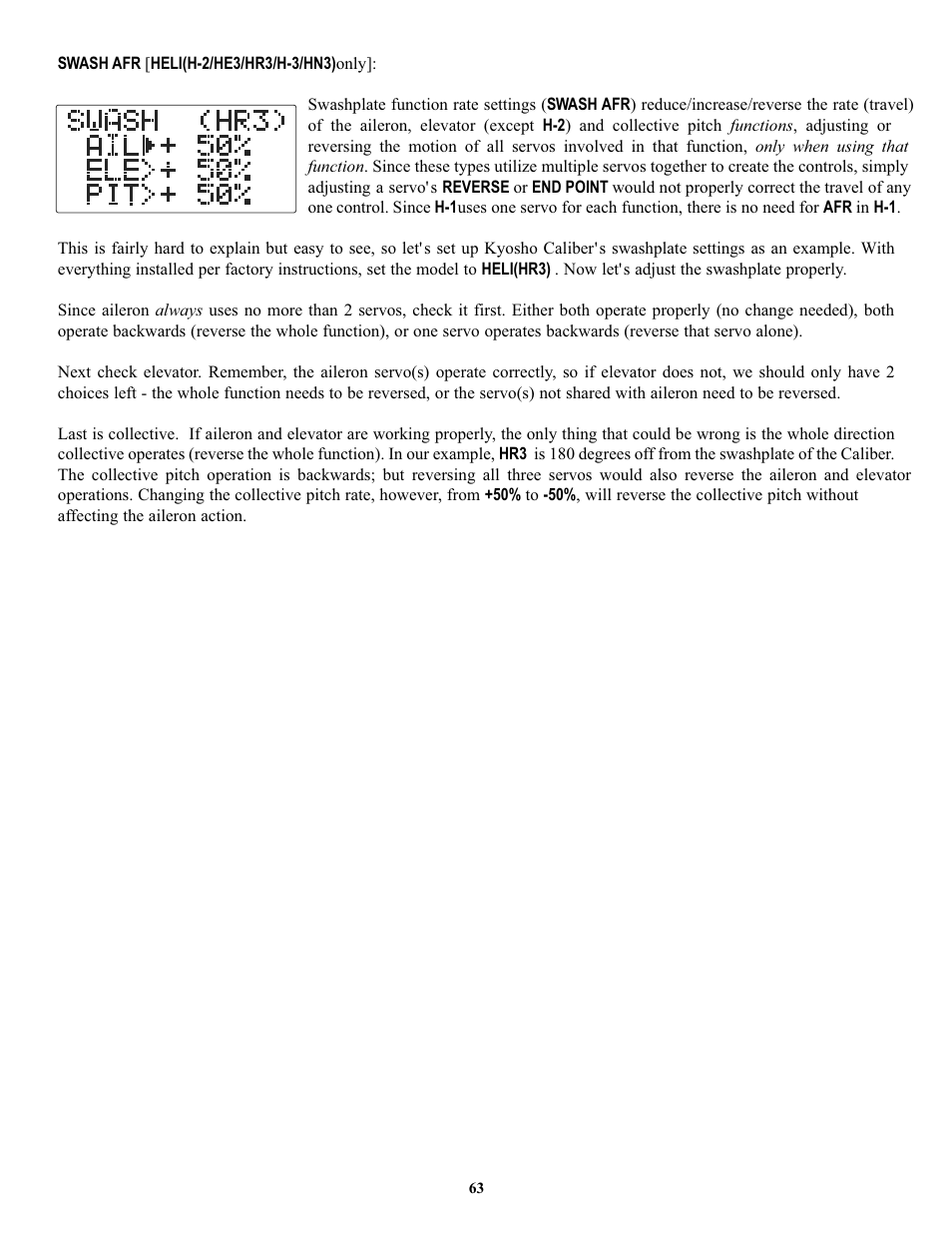 Futaba 7C 2.4GHz User Manual | Page 63 / 86