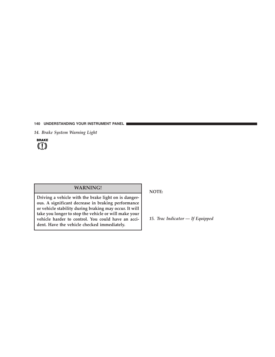 Chrysler 2005 PT Cruiser User Manual | Page 140 / 368