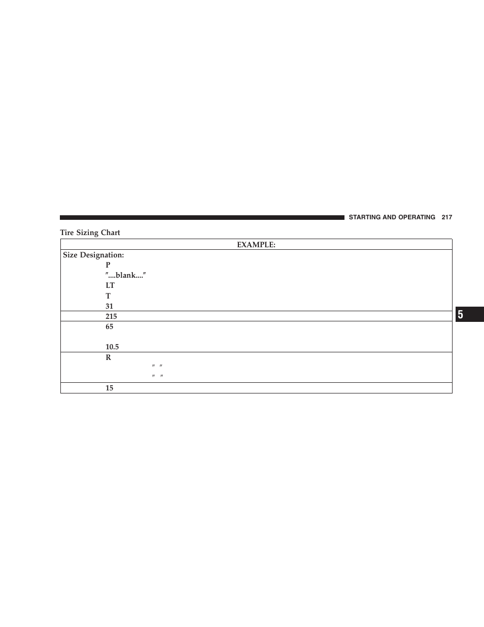 Chrysler 2005 PT Cruiser User Manual | Page 217 / 368