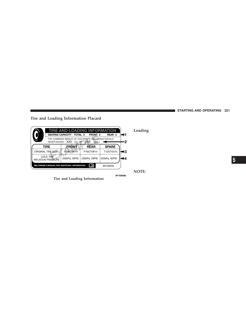 Chrysler 2005 PT Cruiser User Manual | Page 221 / 368