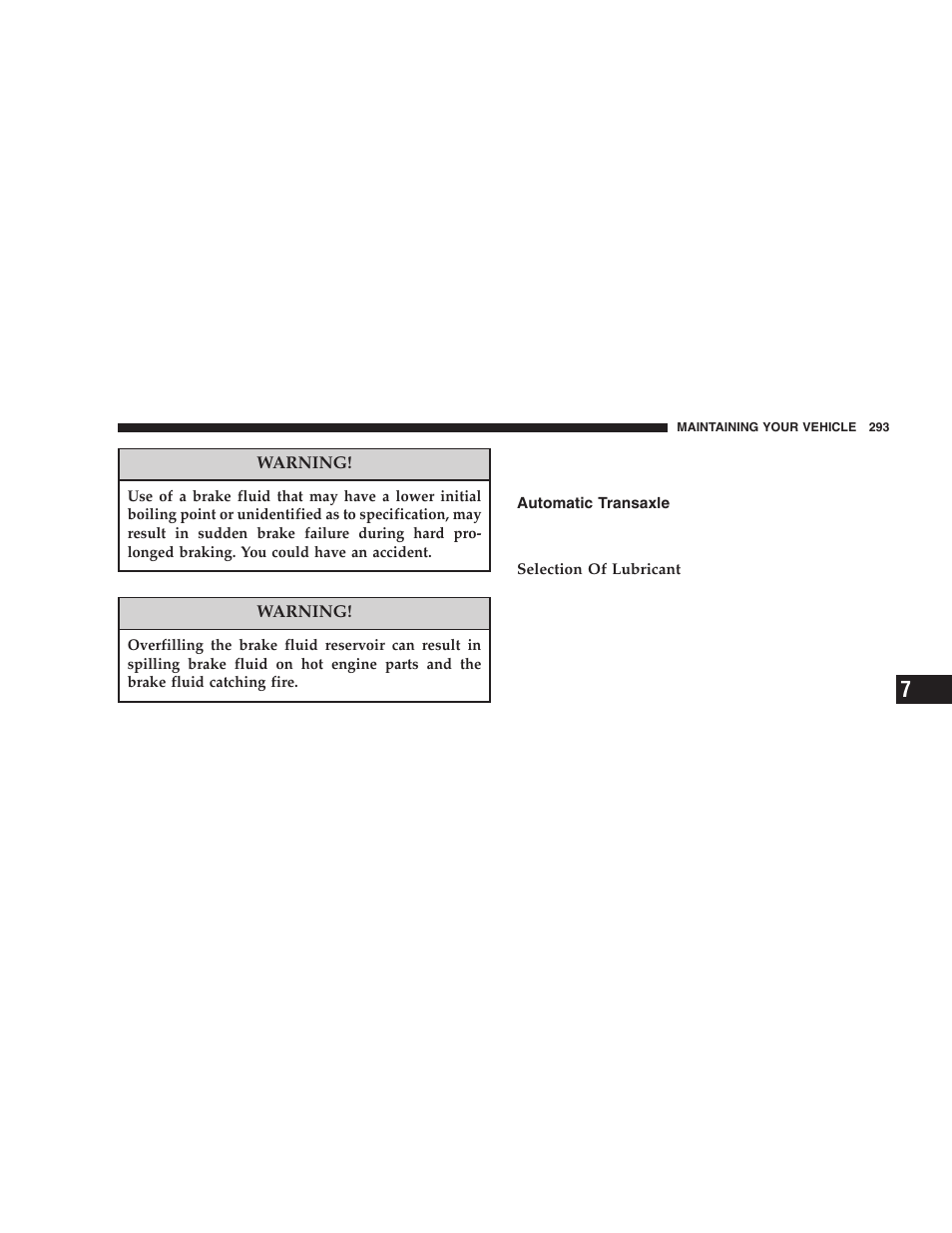 Automatic transaxle | Chrysler 2005 PT Cruiser User Manual | Page 293 / 368