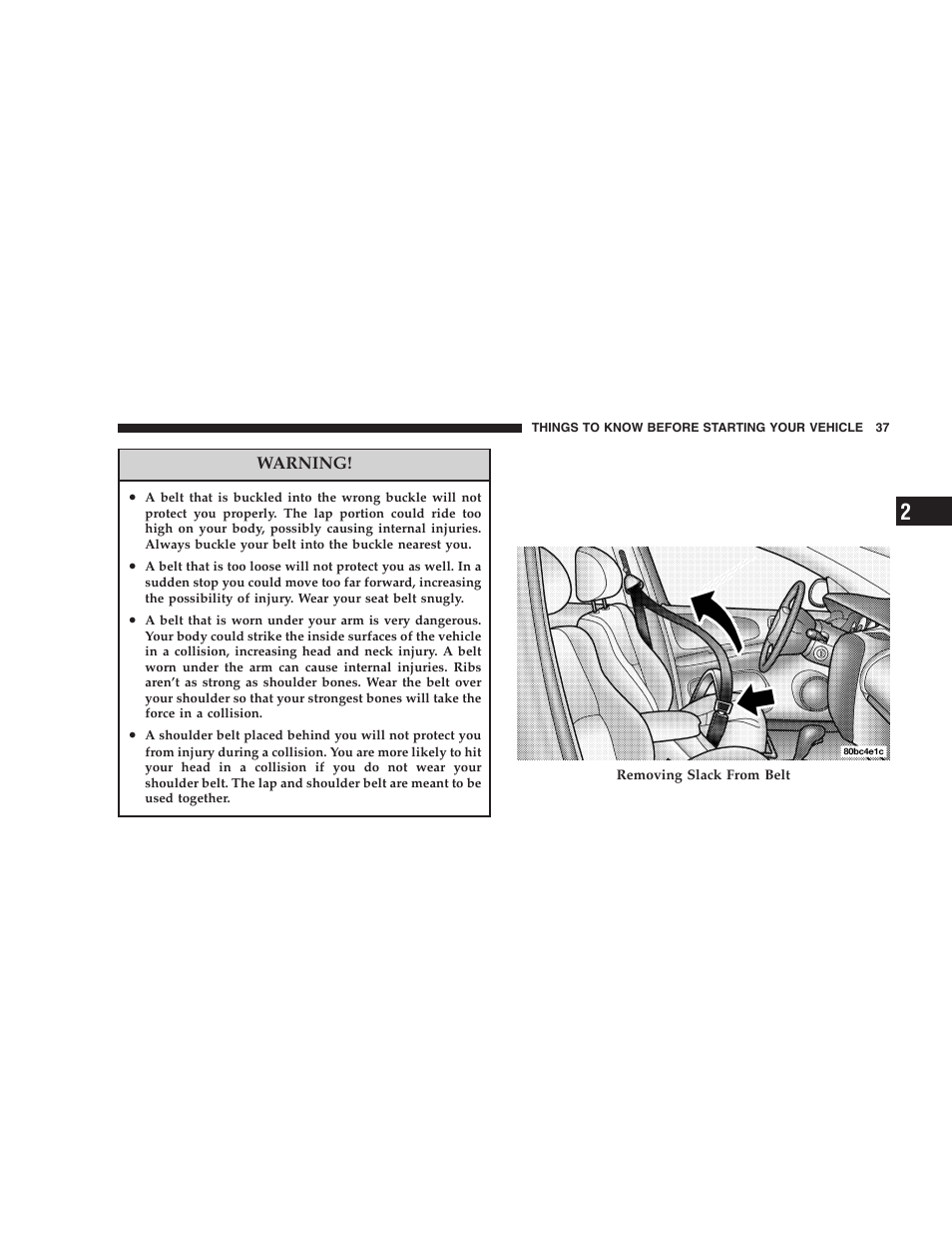 Chrysler 2005 PT Cruiser User Manual | Page 37 / 368