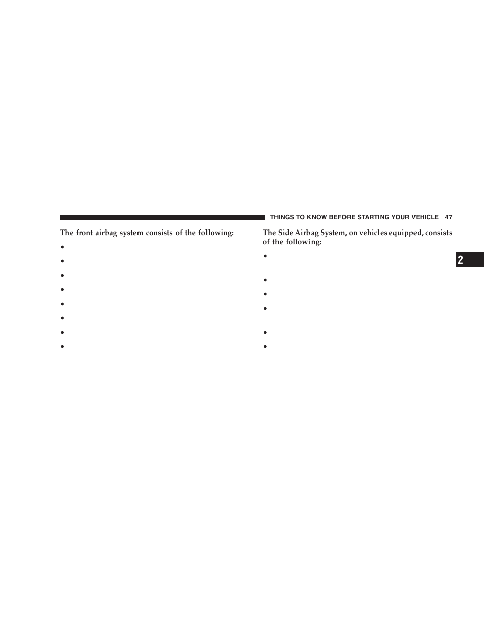 Chrysler 2005 PT Cruiser User Manual | Page 47 / 368