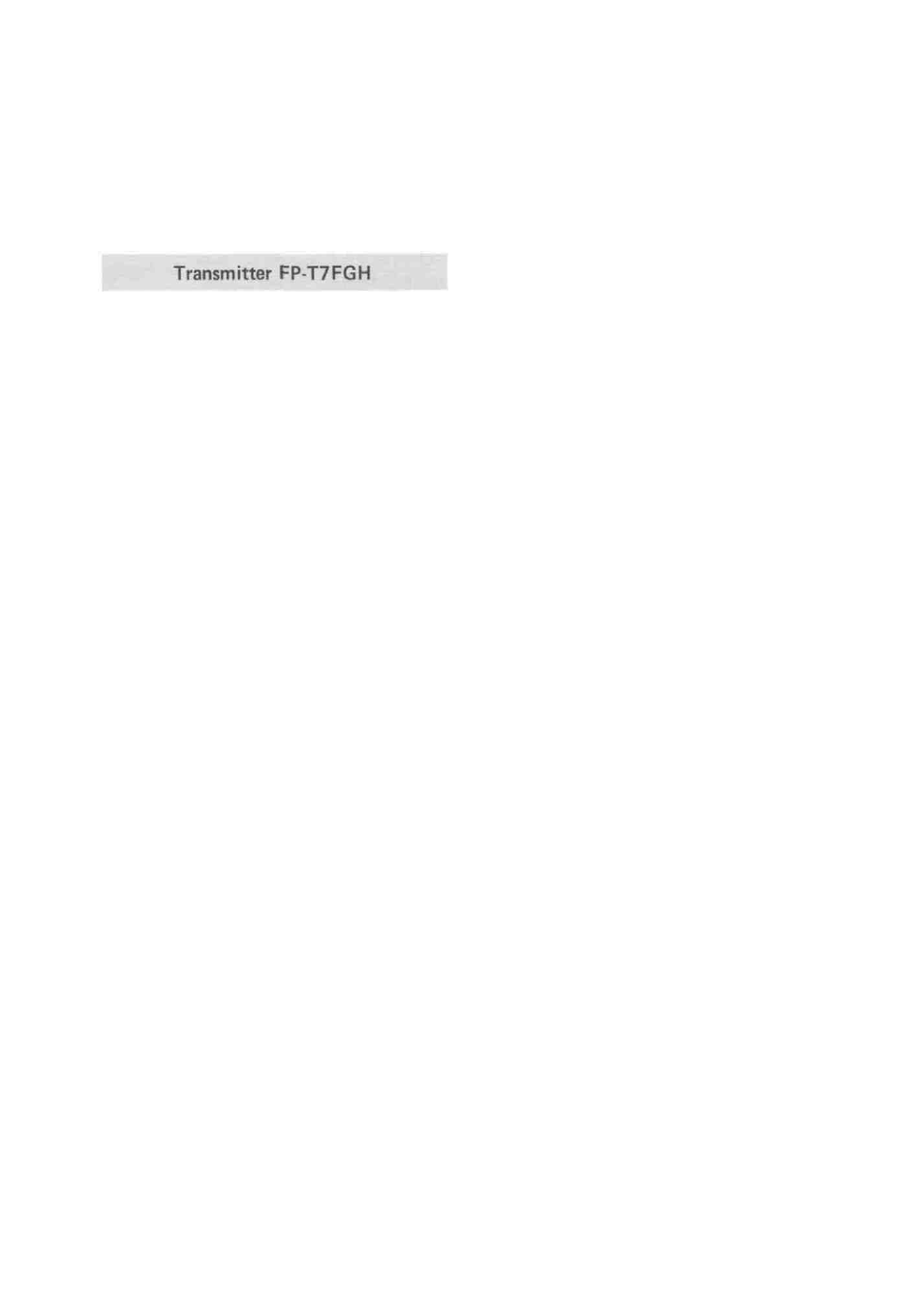 Features | Futaba 7FGH User Manual | Page 3 / 16