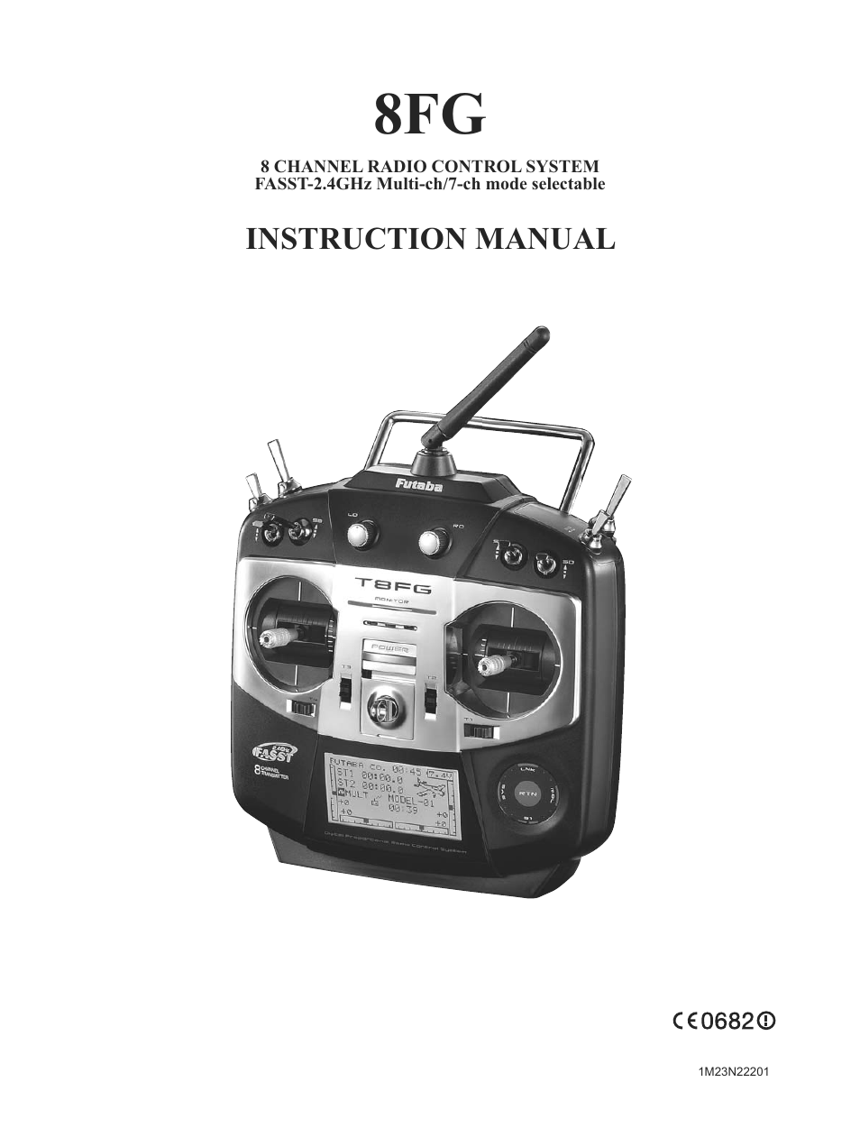 Futaba 8FG 2.4GHz User Manual | 123 pages