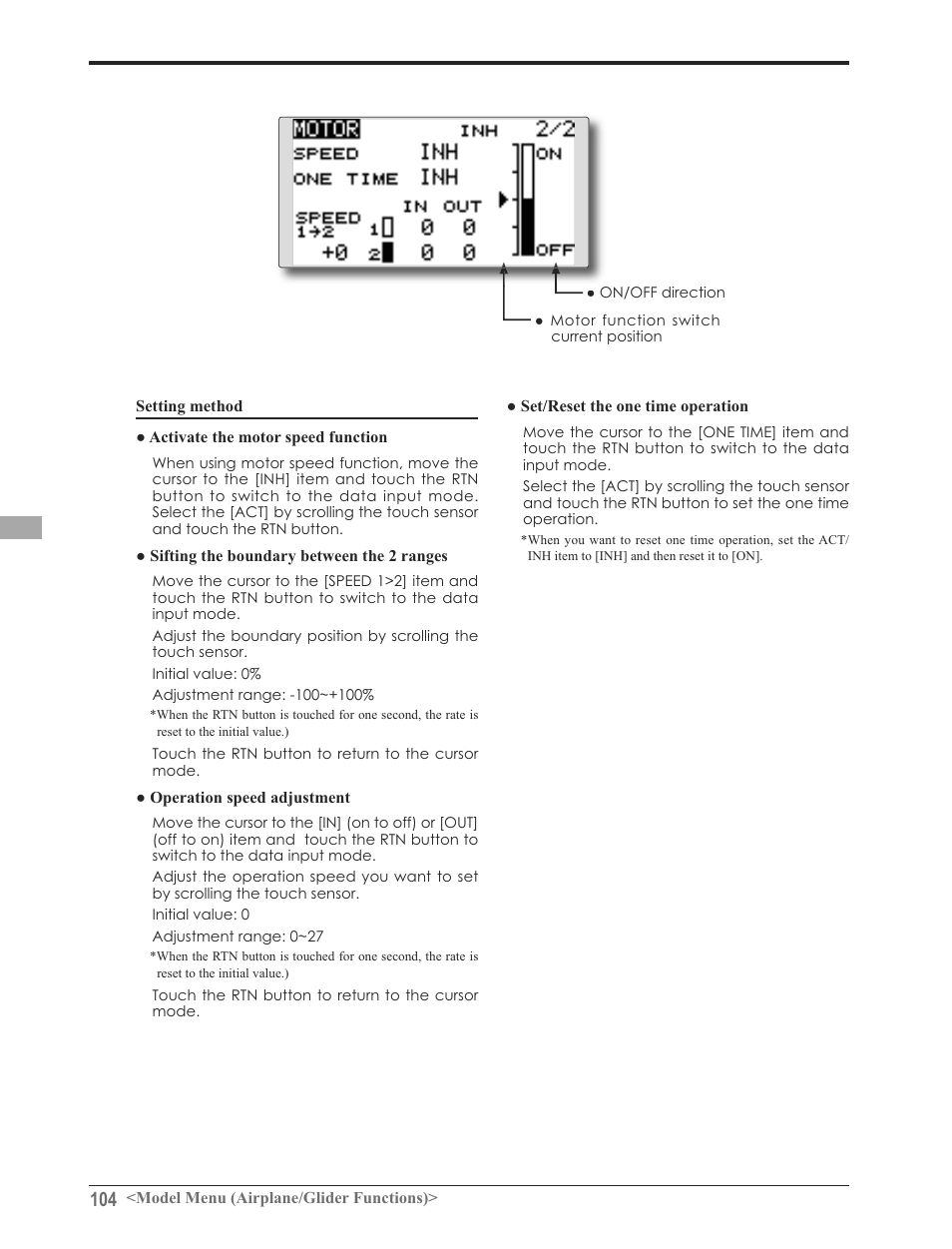 Futaba 8FG 2.4GHz User Manual | Page 104 / 123