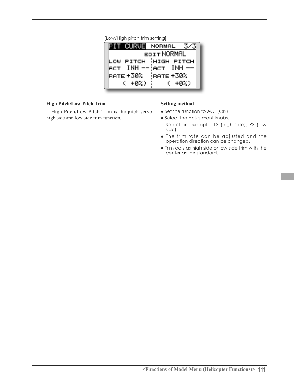 Futaba 8FG 2.4GHz User Manual | Page 111 / 123