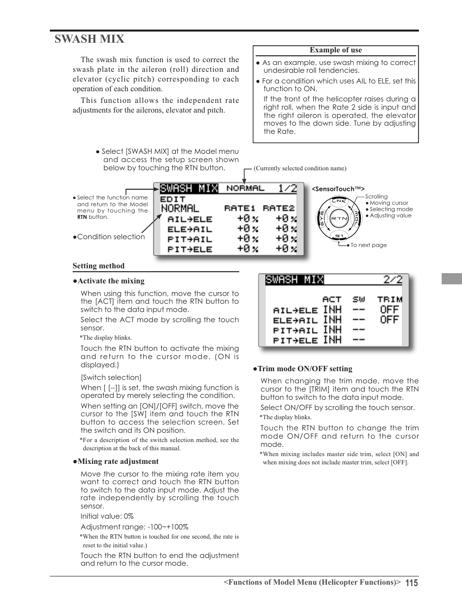 Futaba 8FG 2.4GHz User Manual | Page 115 / 123